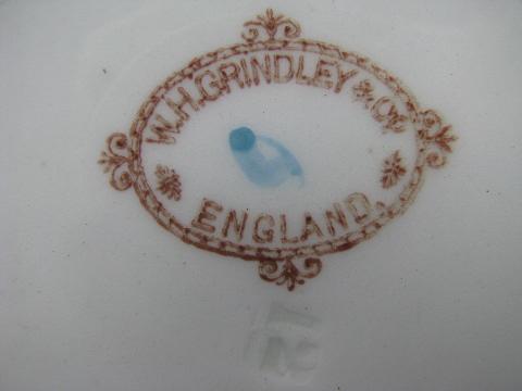 old-antique-english-china-dish-blue-airbrush-grindley-art-deco-bowl-laurel-leaf-farm-item-no-b71269-3